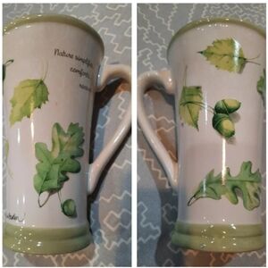Marjolein Bastin Tall Leafy Mug Ceramic Hallmark